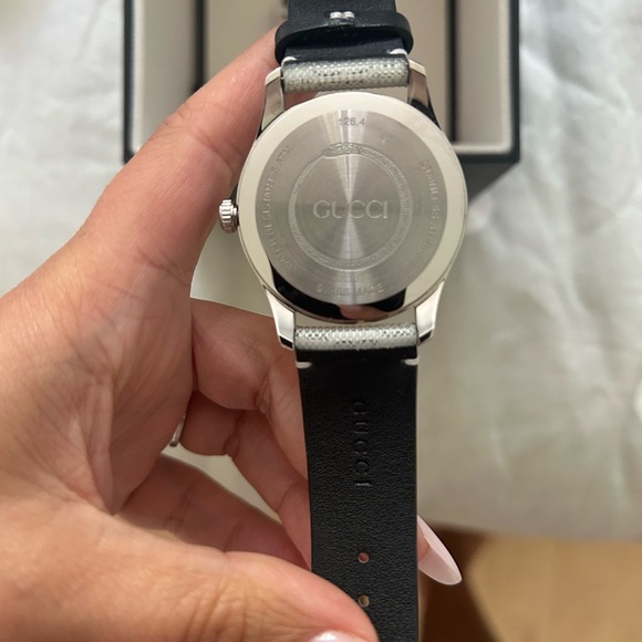 Authentic Gucci YA1264058 G-Timeless GG Motif Silver Tone Hologram Dial - Picture 2 of 4